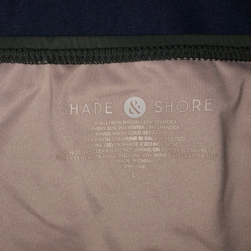 LIKE NEW Shade & Shore Olive & Teal Bikini - Picture 3 of 6